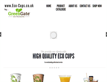 Tablet Screenshot of eco-cups.co.uk